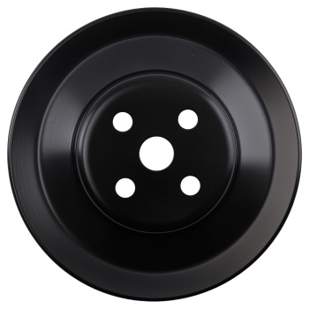 CrankWater Pump Pulley Kit compatible for Ford SB 289 302 1965-1967 Steel 2 Groove