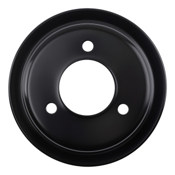 CrankWater Pump Pulley Kit compatible for Ford SB 289 302 1965-1967 Steel 2 Groove