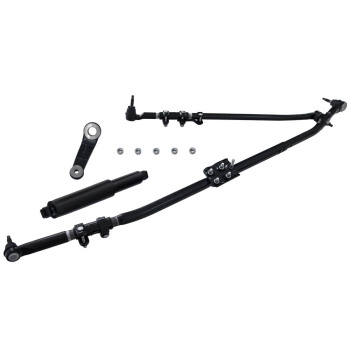 Steering Linkage Drag Link Tie Rod Upgrade Kit compatible for Dodge Ram 03-13 52122362