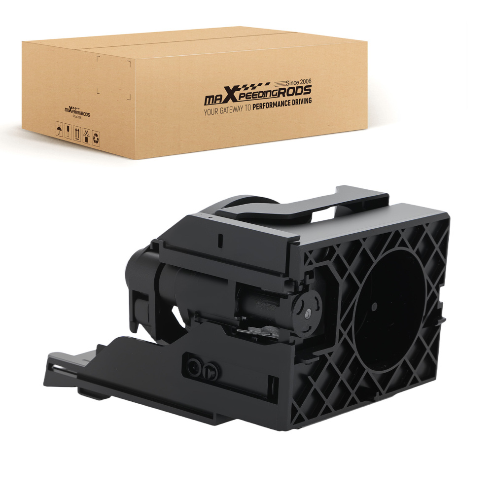 Cup Holder 1 Rear compatible for Mercedes-Benz E-Class E420 E430 Black A2106800114