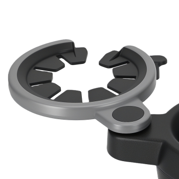 ABS Black Cup Holder compatible for Smart Fortwo 2007 2008-2014 A4518100370 Front