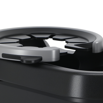 ABS Black Cup Holder compatible for Smart Fortwo 2007 2008-2014 A4518100370 Front