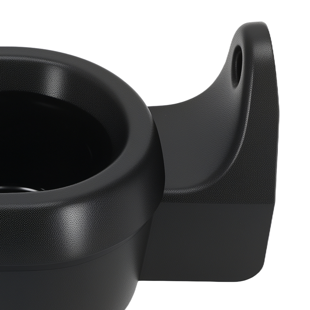 Console Porte-Gobelet Avant compatible pour Smart Fortwo 2007-2014 A4518100370 Noir