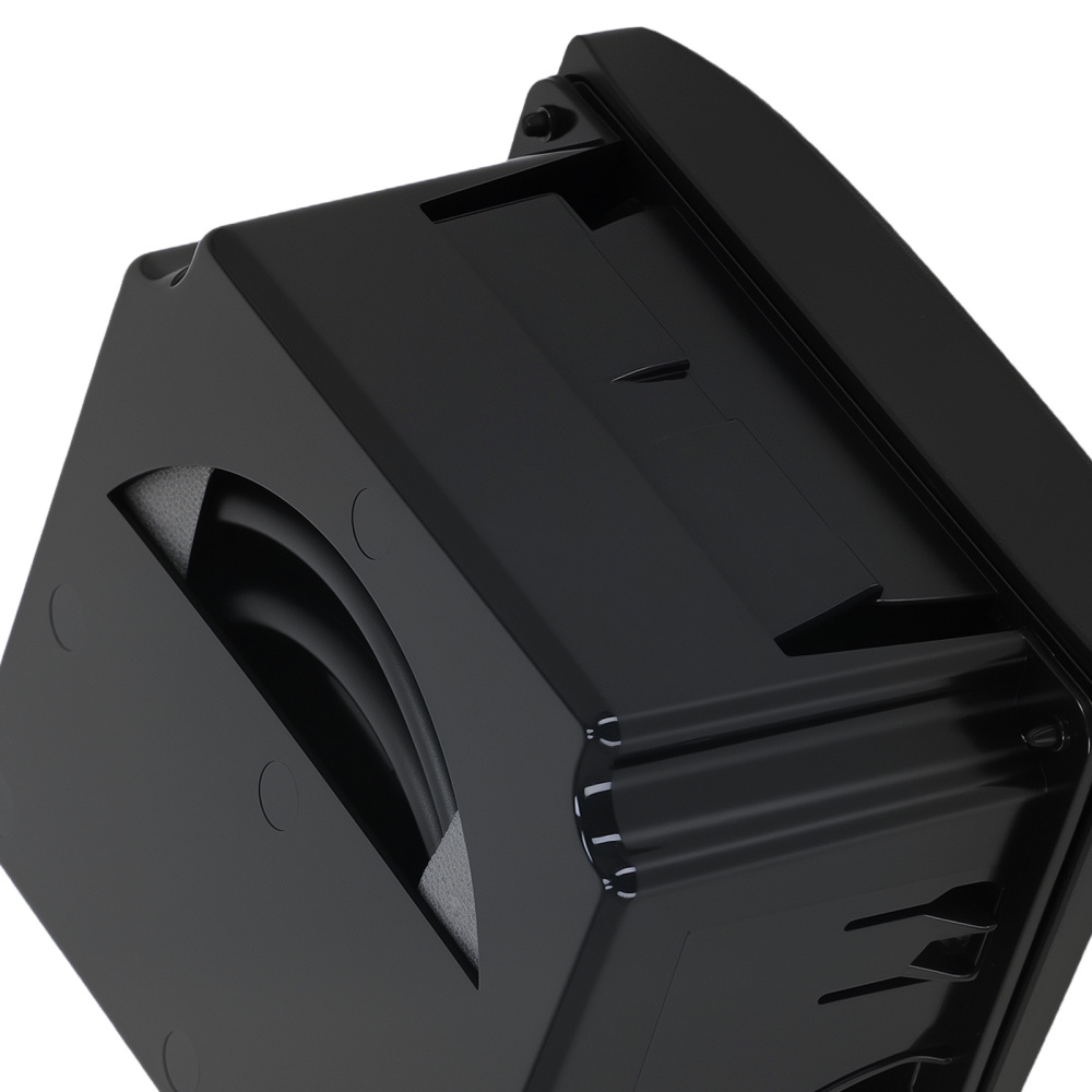 Black Cup Holder compatible for Subaru Legacy 2.5L Turbo 05-09 66150AG01AJC Rear ABS