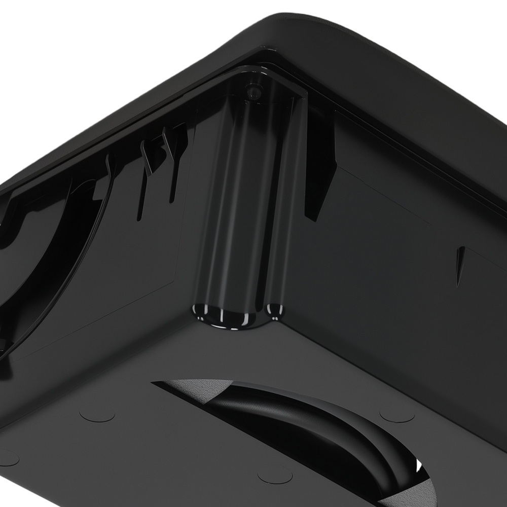 Black Cup Holder compatible for Subaru Legacy 2.5L Turbo 05-09 66150AG01AJC Rear ABS