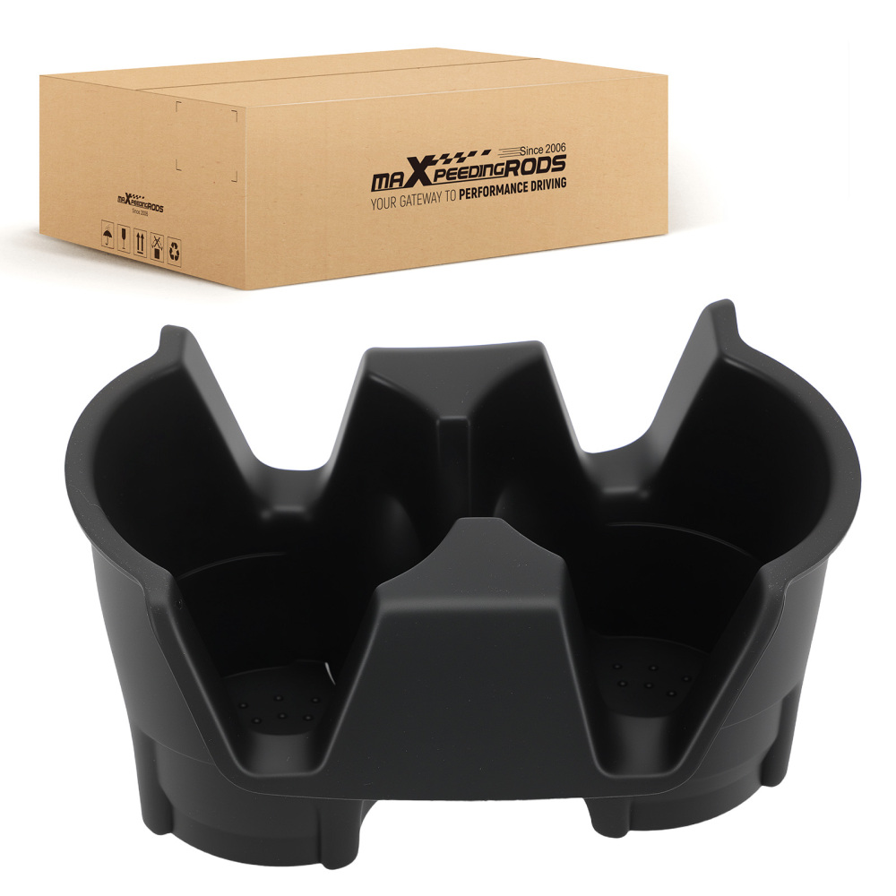 Black Cup Holder compatible for Jeep Wrangler TJ 2001-2006 55315038AC Dual Center Console