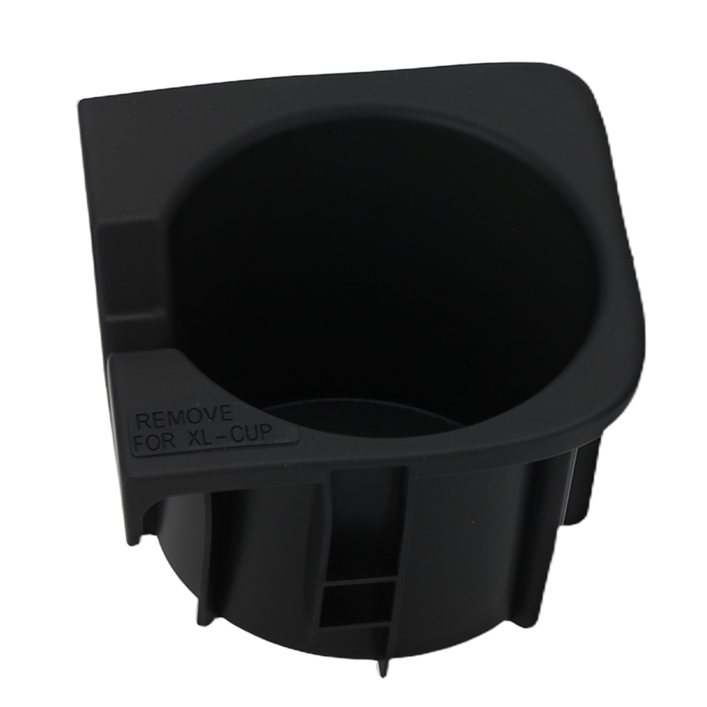 2 Cup Holder Insert compatible for Toyota Tacoma 2005-2017 Front 6699204012 Black