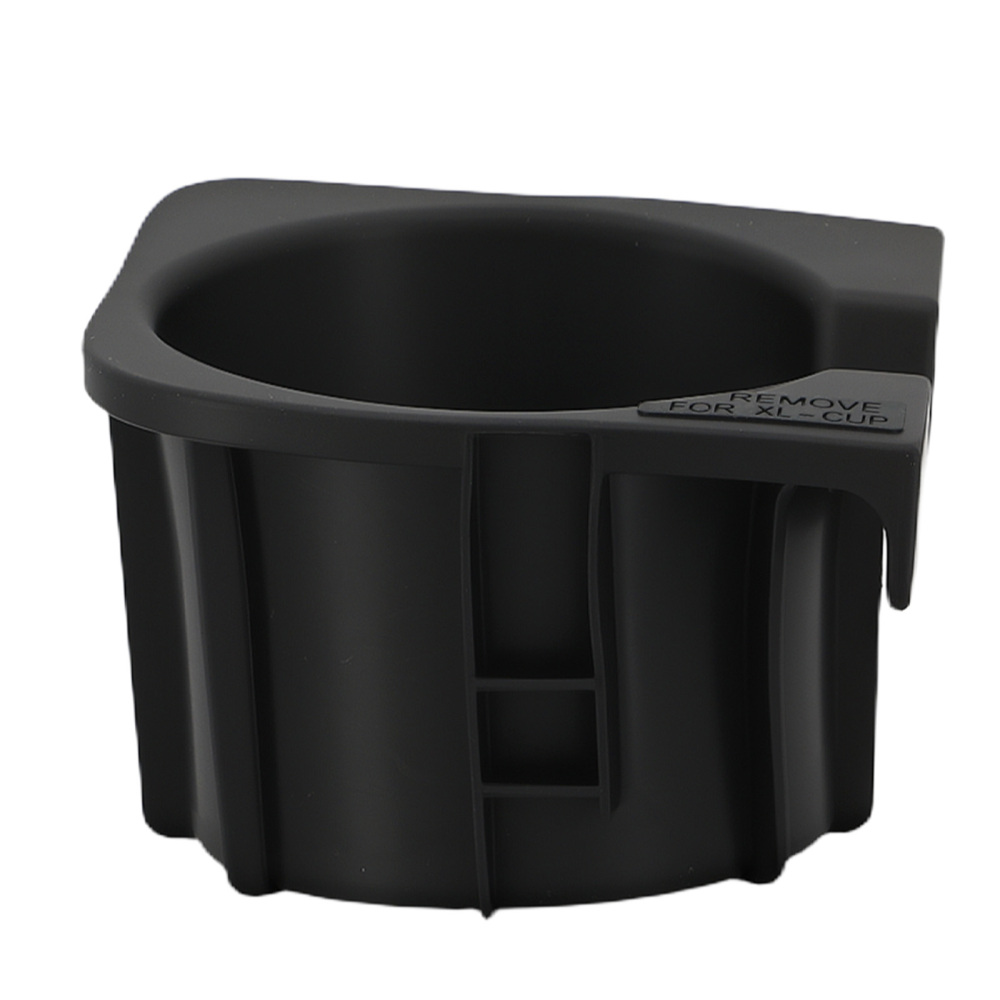 2 Cup Holder Insert compatible for Toyota Tacoma 2005-2017 Front 6699204012 Black