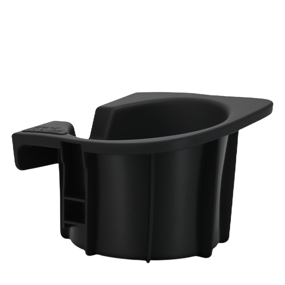 2 Cup Holder Insert compatible for Toyota Tacoma 2005-2017 Front 6699204012 Black