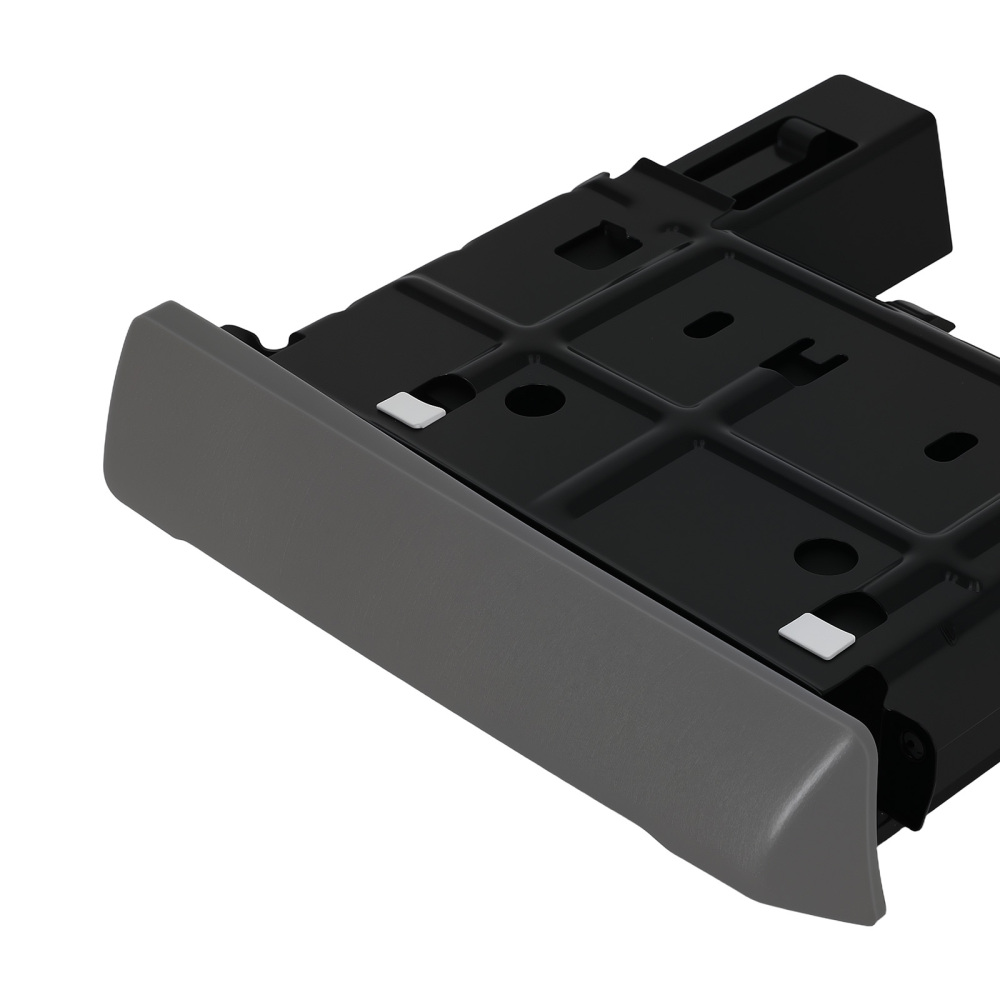 Center Console Cup Holder compatible for Ford F-250 F-350 2005-2007 Gray ABS 5C3Z2504810AAD