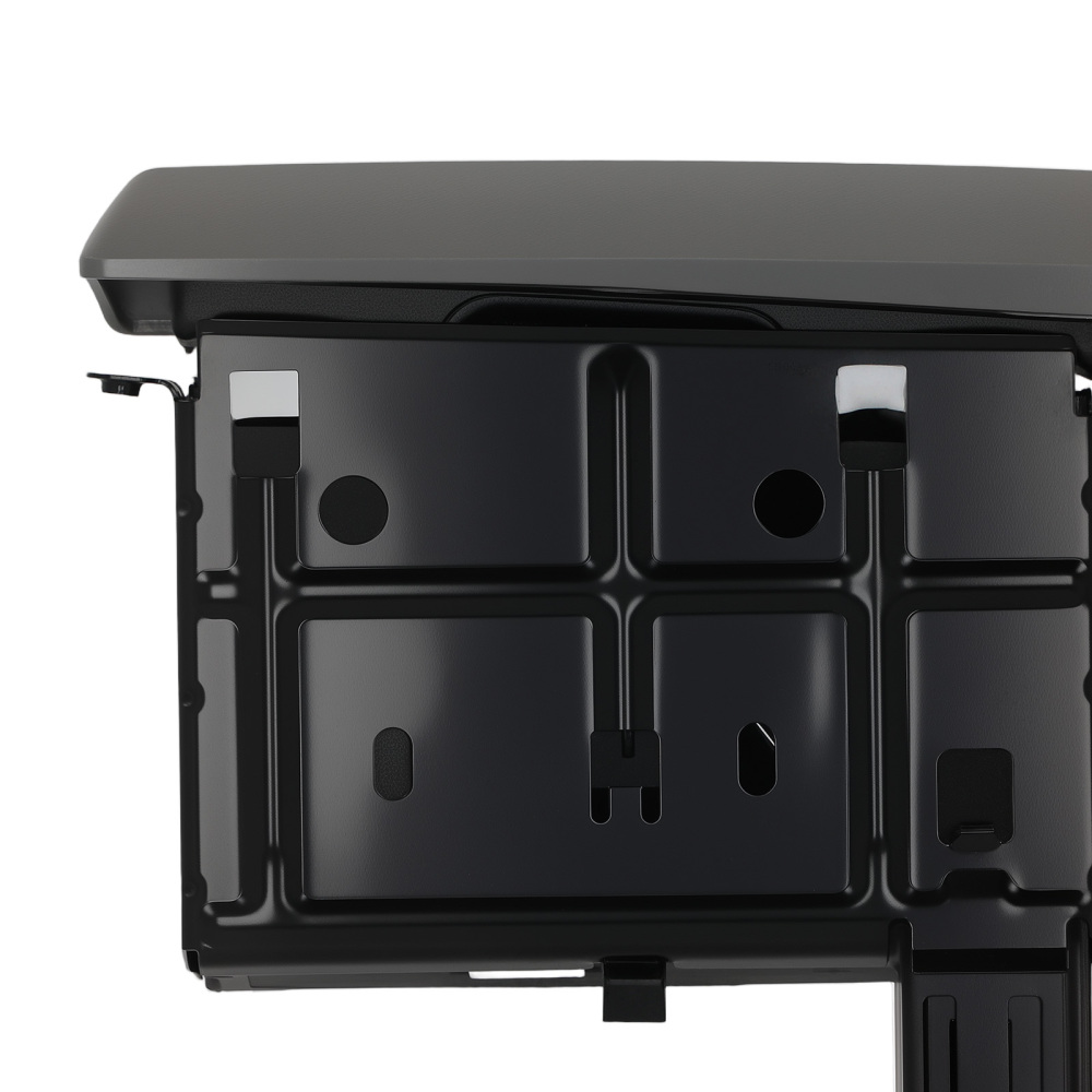 Center Console Cup Holder compatible for Ford F-250 F-350 2005-2007 Gray ABS 5C3Z2504810AAD