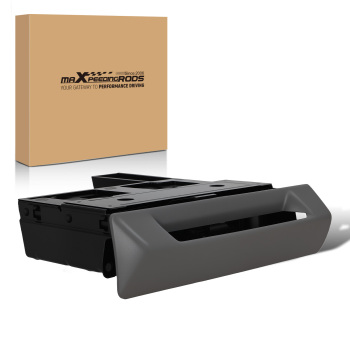 Center Console Cup Holder compatible for Ford F-250 F-350 2005-2007 Gray ABS 5C3Z2504810AAD