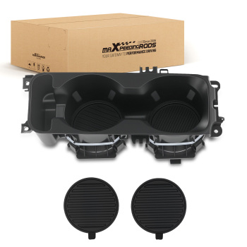Center Black Cup Holder compatible for Ford Explorer 2020 2021-2025 LB5Z-7813562-AB Front