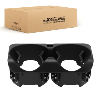 2 Portabicchiere Console compatibile per Mercedes-Benz W221 2009-2015 A2218130014 Nero