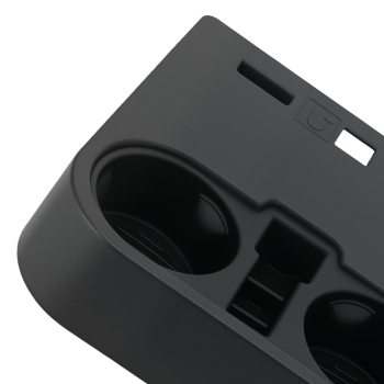 Black Center Holder compatible for Ford F150 2015-2020 F250 F350 2017-2022 HC3Z-2813562-AB