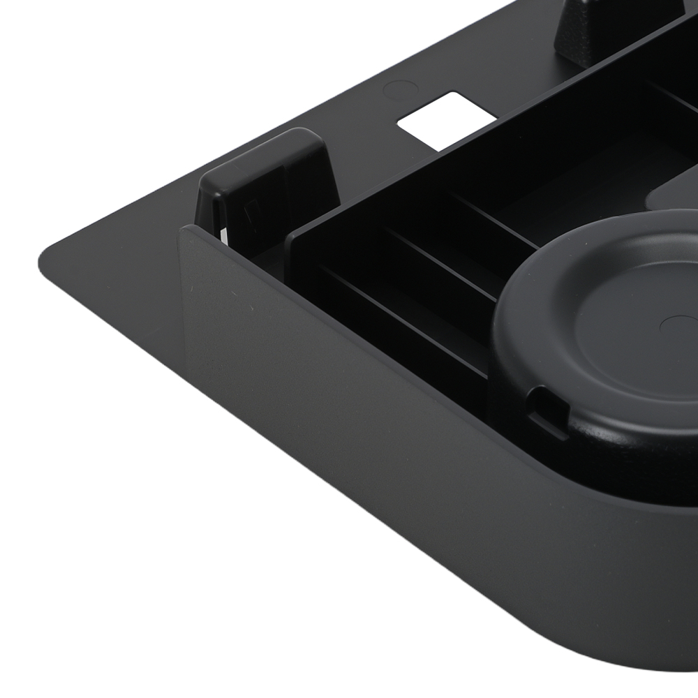 Black Center Holder compatible for Ford F150 2015-2020 F250 F350 2017-2022 HC3Z-2813562-AB