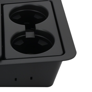 2 Cup Holder Center Console Cup Tray compatible for GMC Yukon 2007-2013 15828147 ABS