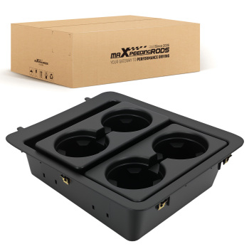 2 Cup Holder Center Console Cup Tray compatible for GMC Yukon 2007-2013 15828147 ABS