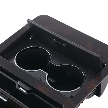 Center Console Cup Holder Woodgrain compatible for Suburban/Yukon 2007-2014 20951472 Front