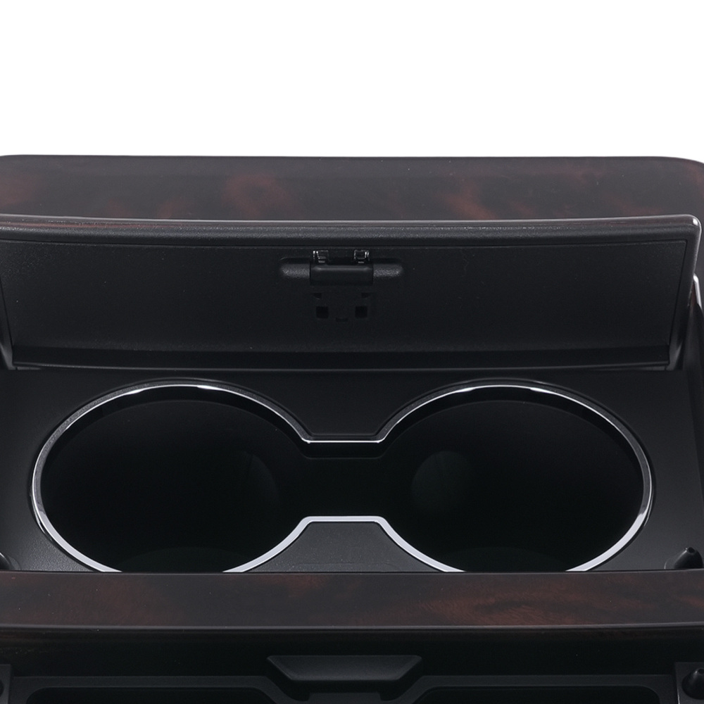 Center Console Cup Holder Woodgrain compatible for Suburban/Yukon 2007-2014 20951472 Front