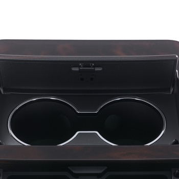 Center Console Cup Holder Woodgrain compatible for Suburban/Yukon 2007-2014 20951472 Front