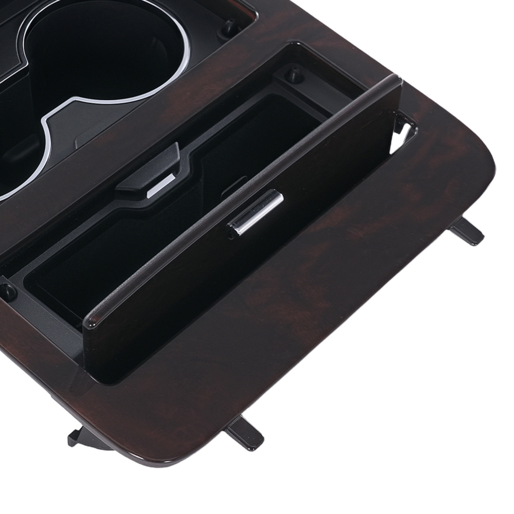 Center Console Cup Holder Woodgrain compatible for Suburban/Yukon 2007-2014 20951472 Front