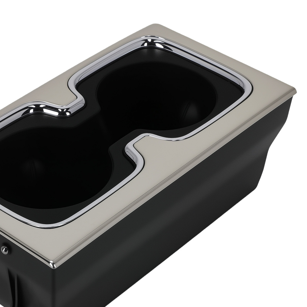 2 Cup Holder Center Console compatible for Chevrolet Silverado GMC Sierra 2014-18 23467147