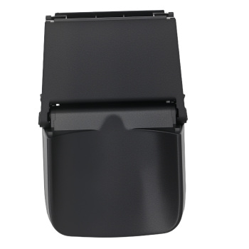 Black Center Console Cup Holder compatible for Honda HR-V 2016-2018 77230-T7W-A02ZA ABS