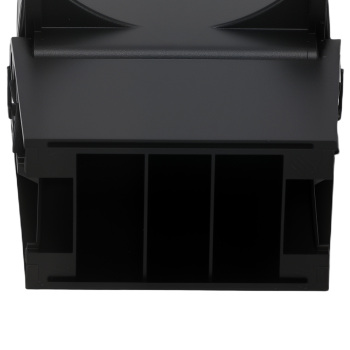 Black Center Console Cup Holder compatible for Honda HR-V 2016-2018 77230-T7W-A02ZA ABS