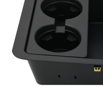 Center Console Cup Tray Cup Holder compatible for Chevrolet Avalanche 07-13 15855168 ABS