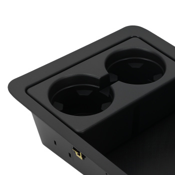 Center Console Cup Tray Cup Holder compatible for Chevrolet Avalanche 07-13 15855168 ABS