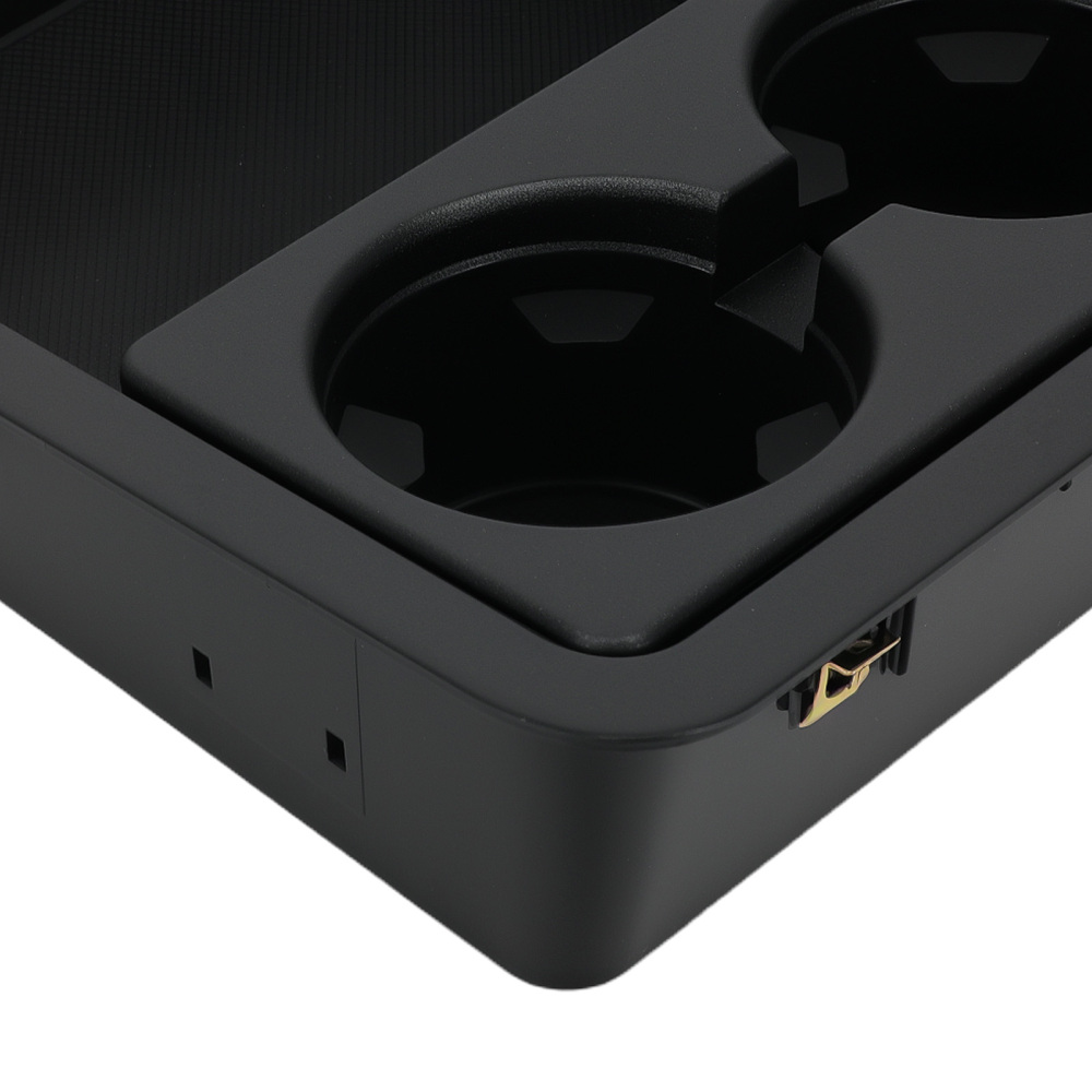 Center Console Cup Tray Cup Holder compatible for Chevrolet Avalanche 07-13 15855168 ABS