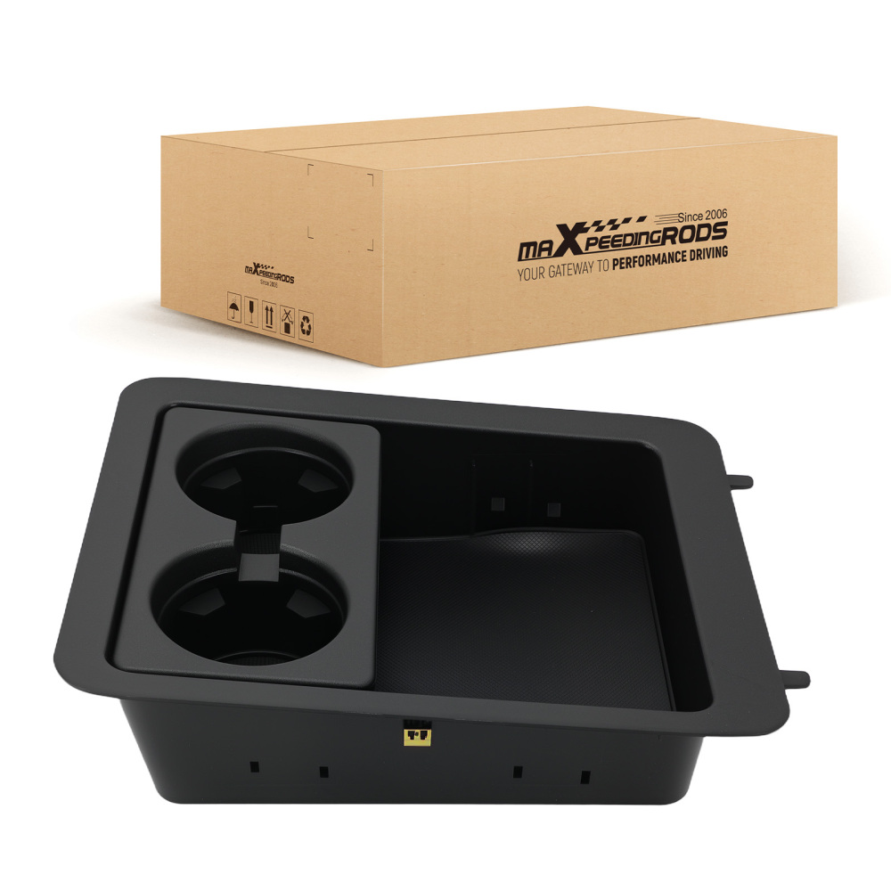 Center Console Cup Tray Cup Holder compatible for Chevrolet Avalanche 07-13 15855168 ABS