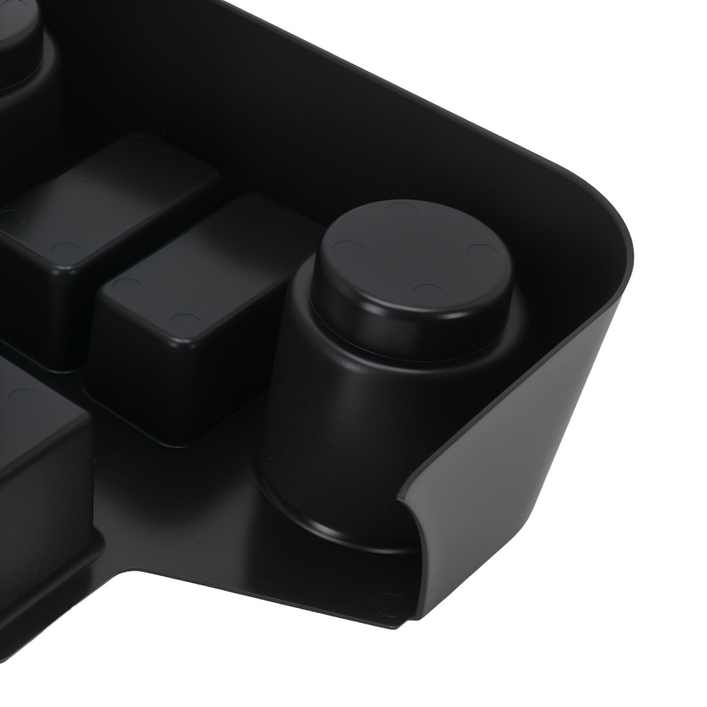 Black Center Console Cup Holder compatible for Dodge Ram 1500 2500 3500 1994-1997 New