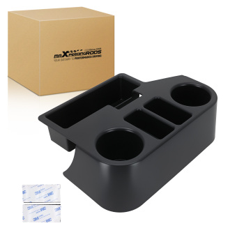 Black Center Console Cup Holder compatible for Dodge Ram 1500 2500 3500 1994-1997 New