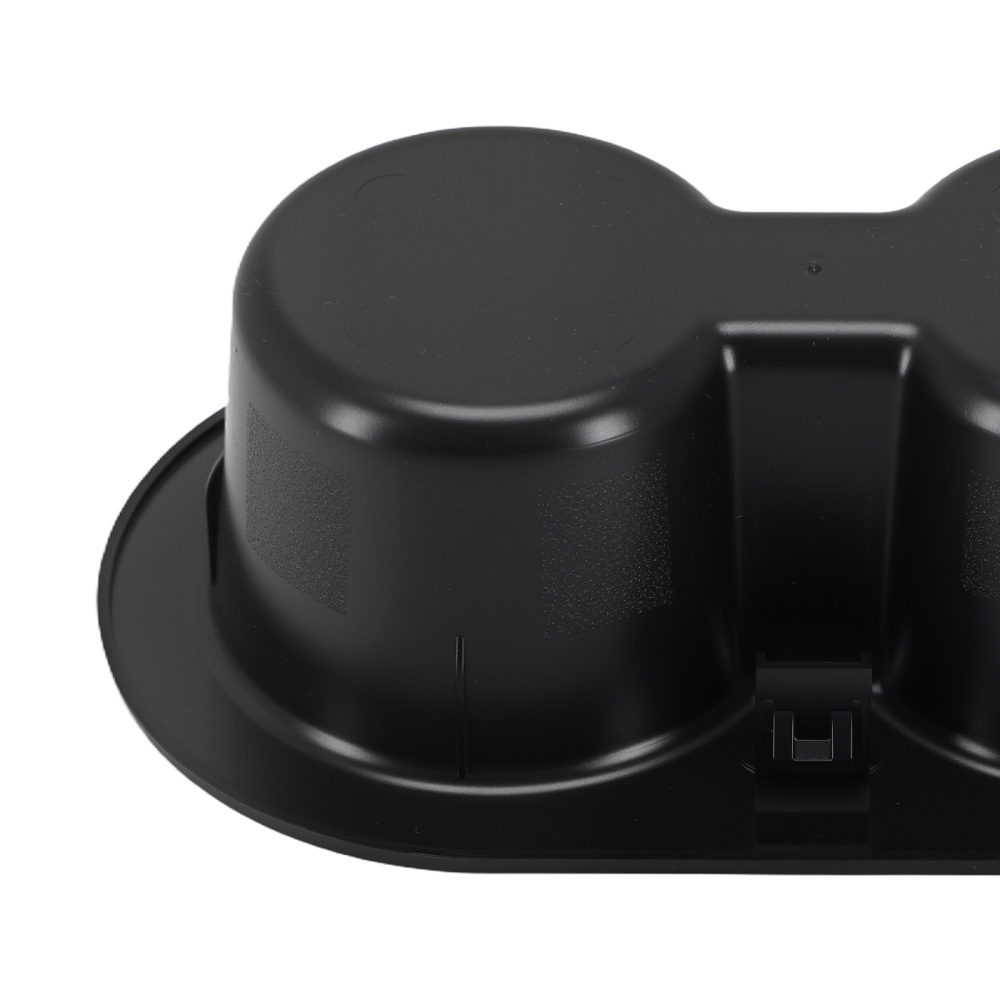 Dual Cup Holder Black Center compatible for Dodge RAM 1500/2500/3500 2002-2016 5HD65DX9AC