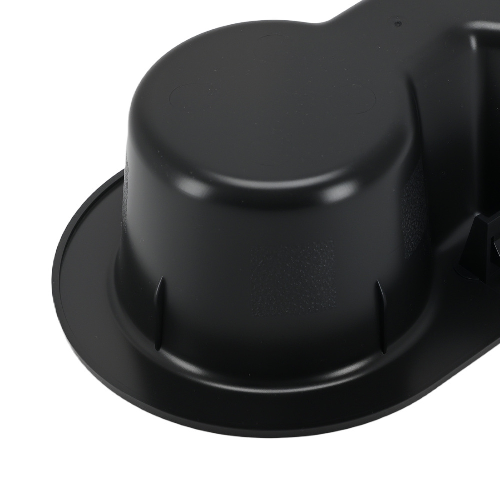 Dual Cup Holder Black Center compatible for Dodge RAM 1500/2500/3500 2002-2016 5HD65DX9AC