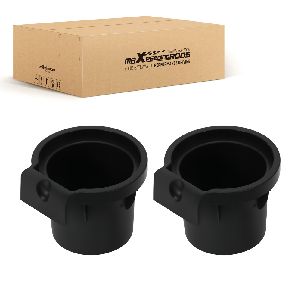 2PCS Black Cup Holder compatible for Nissan Frontier Pathfinder Xterra 96975-ZS00A New