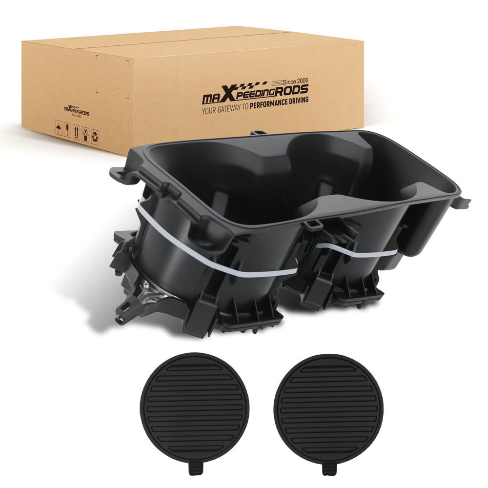 Black Center Console Cup Holder compatible for Ford Explorer 2020-2025 LB5Z-7813562-AB