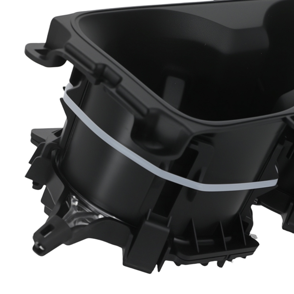 Black Center Console Cup Holder compatible for Ford Explorer 2020-2025 LB5Z-7813562-AB