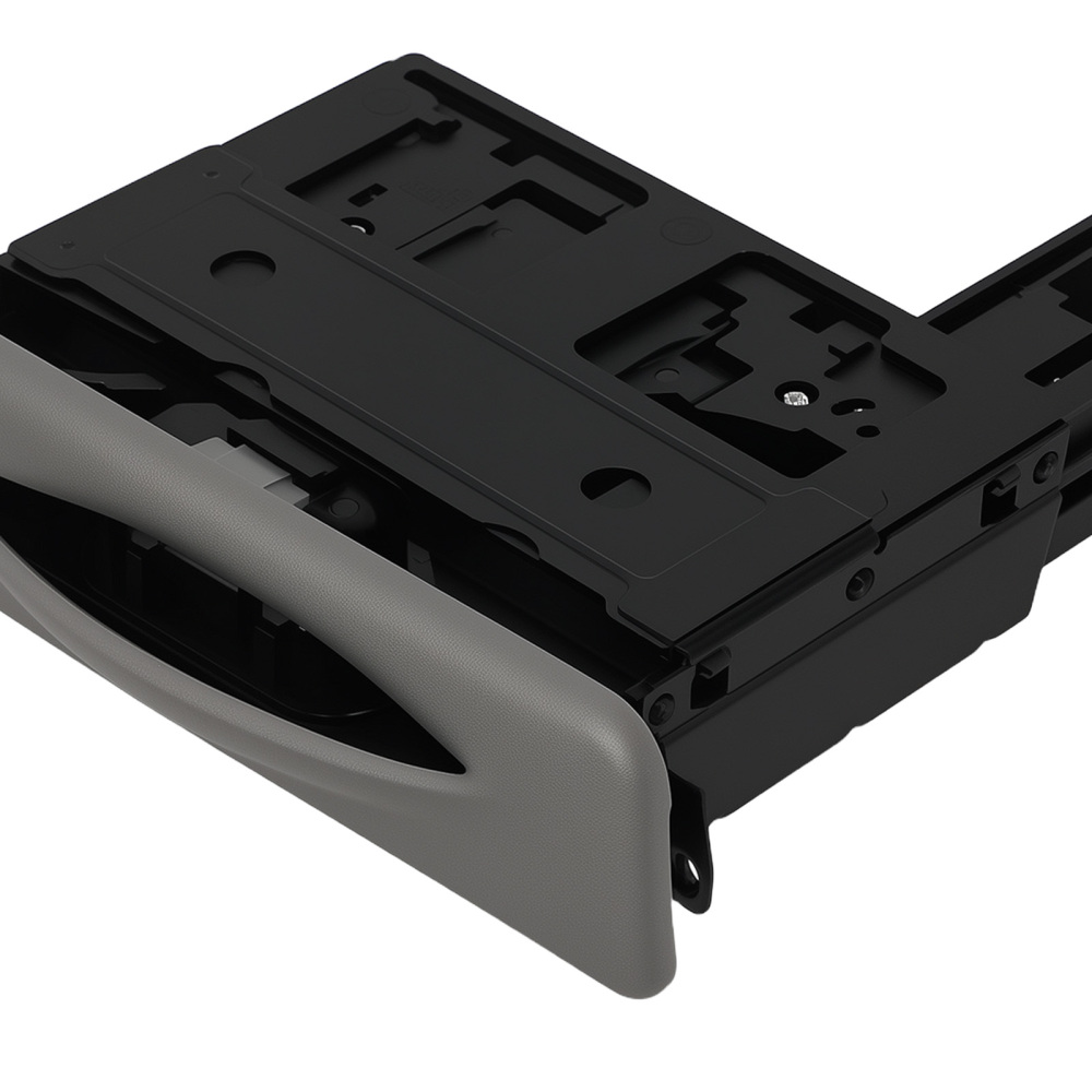 Dual Cup Holder Center compatible for Ford F-250 Super Duty 1999-2004 Gray YC3Z2513560AAA