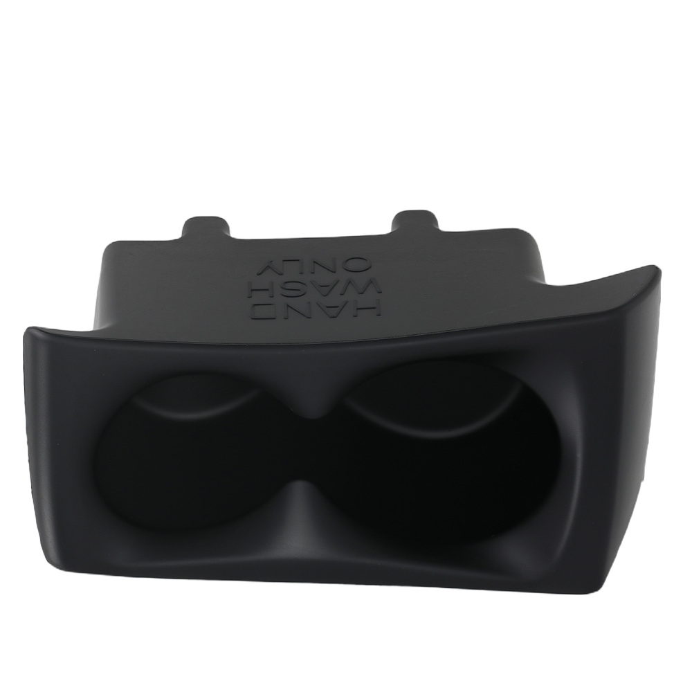 2Pcs Black Cup Holder Door Panel compatible for Ram 1500 2019-2024 5YK46TX7AC 5YK47TX7AC