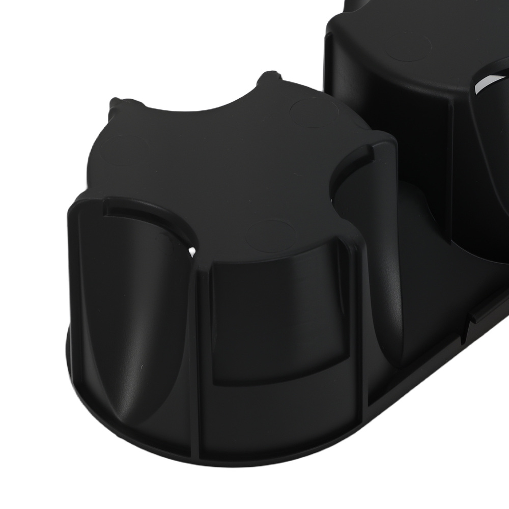 Black ABS Cup Can Holder compatible for Jeep Wrangler 3.8L V6 2007-2010 1FH72XDVAA