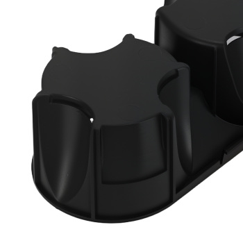 Black ABS Cup Can Holder compatible for Jeep Wrangler 3.8L V6 2007-2010 1FH72XDVAA