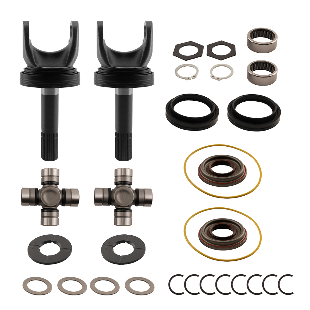 Front Axle Shaft Seal and Bearing Kit SPL55-3X compatible for Ford F250 F350 1999-2002