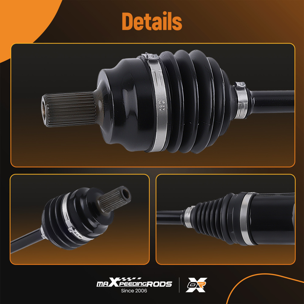 2XAlbero Motore Anteriore Sinistra+Destra compatibile per Mercedes-benz C218 X218 W212 S212