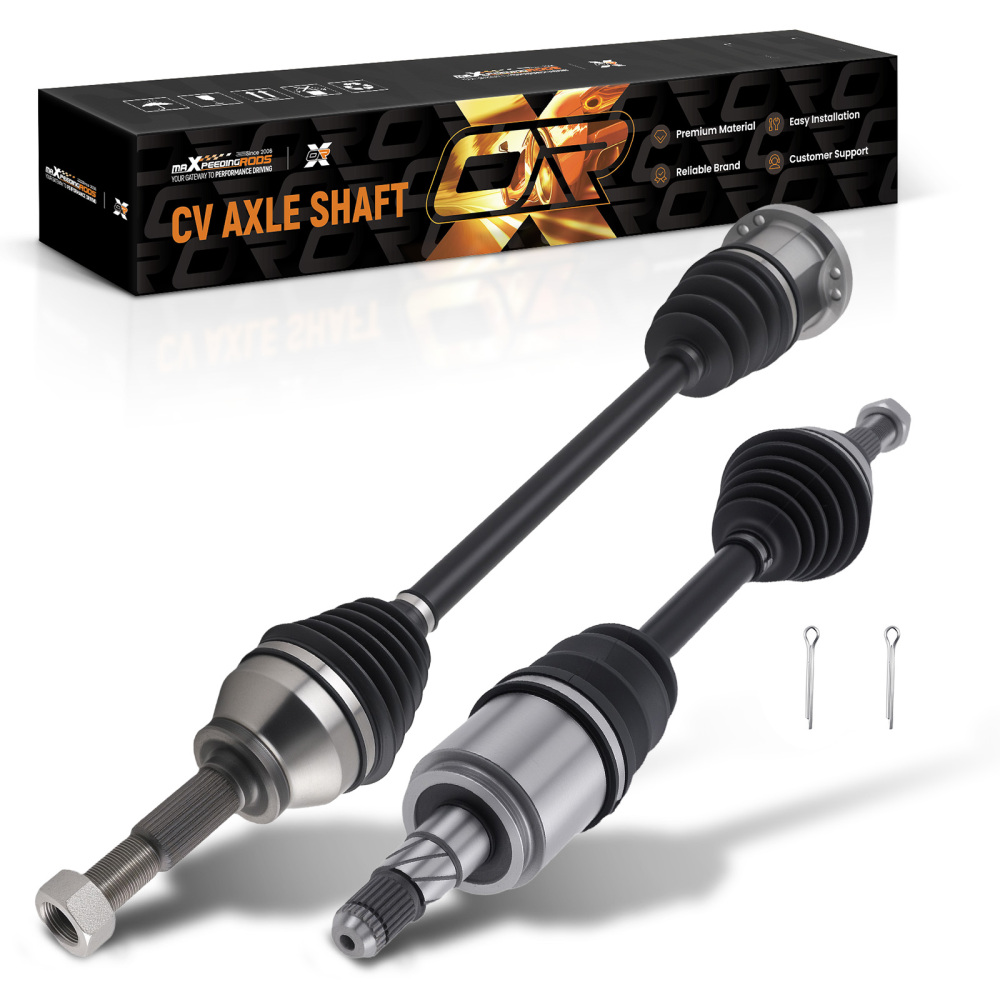 Front CV Axle Shafts Set of 2 Pair compatible for Infiniti FX35 AWD 2003-2008 V6
