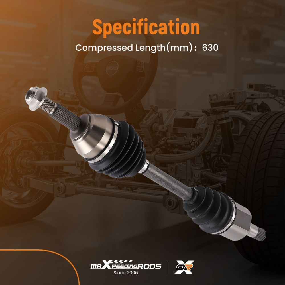 DRIVESHAFT NEAR/SIDE compatible for FORD TRANSIT CONNECT-TOURNEO CONNECT 2002gt;2013