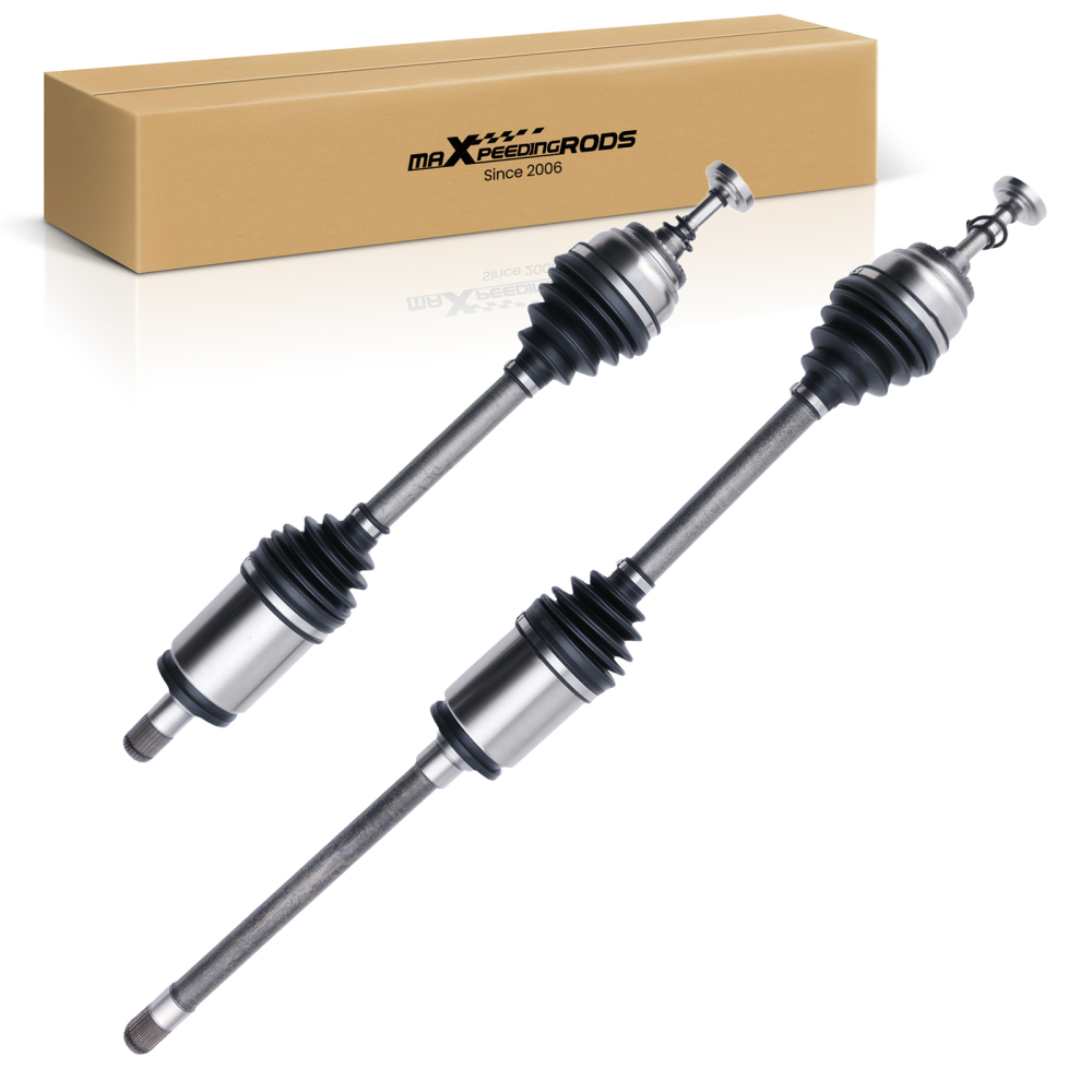 2xFront Complete CV Joint Axle Shaft Left+Right compatible pour BMW xDrive AWD 520 535 650