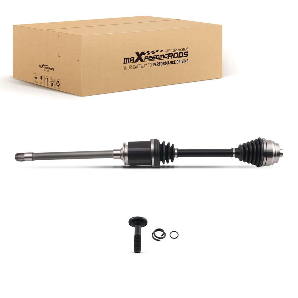 New Front Right CV Axle compatible for BMW 528i 535d 535i 550i 640i 650i xDrive AWD